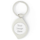 Create Your Own Twisted Heart Metal Keychain