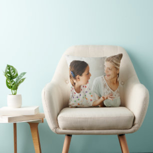 Create Your Own Two Photo Custom DIY Double Sided Cushion