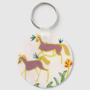 Create Your Own Unicorn Flora Power Cute Aesthetic Key Ring
