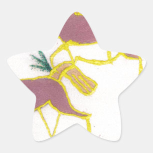 Create Your Own Unicorn Flora Power Cute Aesthetic Star Sticker