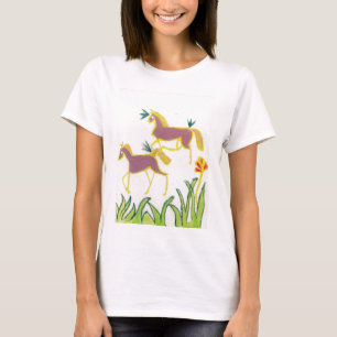 Create Your Own Unicorn Flora Power Cute Aesthetic T-Shirt
