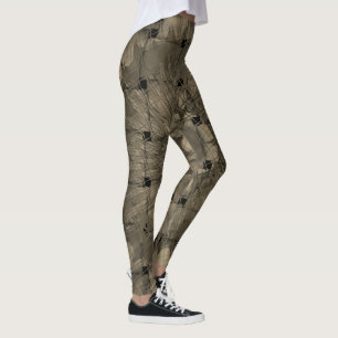 Create your own unique pair of woven stitched leggings