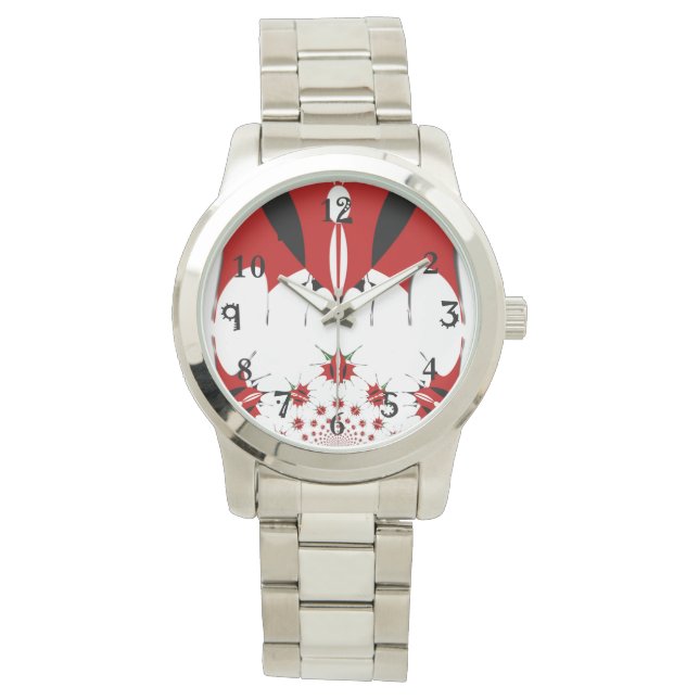 Create Your Own Unique Stylish  Unisex Oversized Watch (Front)