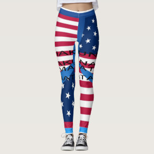 Create your own USA Hakuna Matata all over print Leggings
