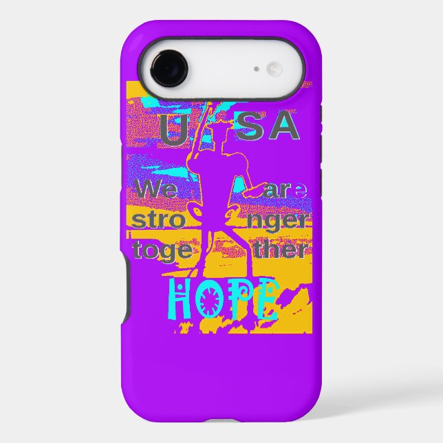 Create Your own USA Hope We Are Stronger Together  (Back)