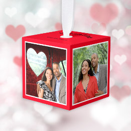 Create Your Own Valentine's Day Red Stylish Photo 