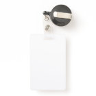 Create Your Own Vertical Plastic Badge