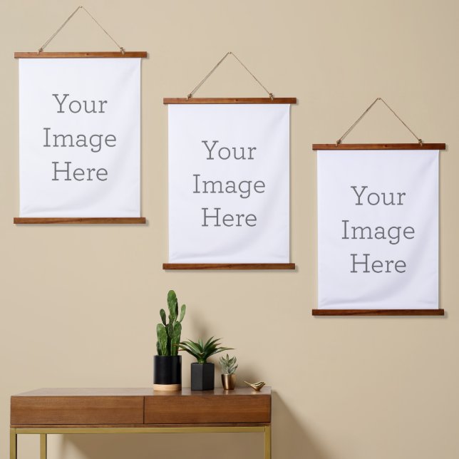 Custom 66 cm x 91.4 cm Vertical (Portrait), Set of Three (Asymmetrical)