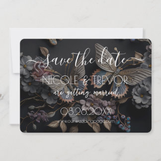 Create Your Own - Vintage Butterflies Save The Date