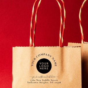 Create Your Own Vintage Logo Custom Text Business Rubber Stamp