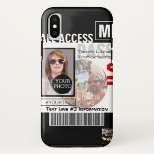 Create Your Own VIP Pass 8 ways to Personalise iPhone XS Case
