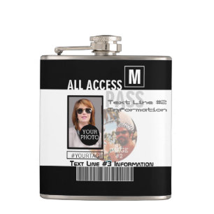 Create Your Own VIP Pass 8 ways to Personalise Hip Flask