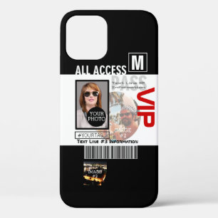Create Your Own VIP Pass 8 ways to Personalise it! iPhone 12 Pro Case