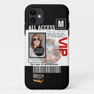 Create Your Own VIP Pass 8 ways to Personalise it! iPhone 11 Case