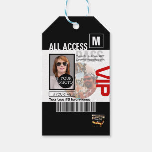 Create Your Own VIP Pass 8 ways to Personalise it Gift Tags