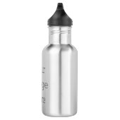 Water Bottle, Stainless Steel, 532 ml (Right)