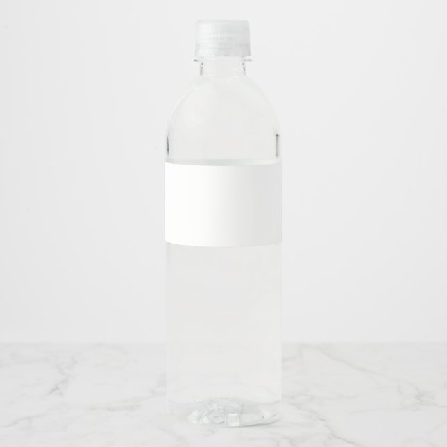 Create Your Own Water Bottle Label (Front)