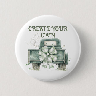 Create Your Own Wedding 6 Cm Round Badge