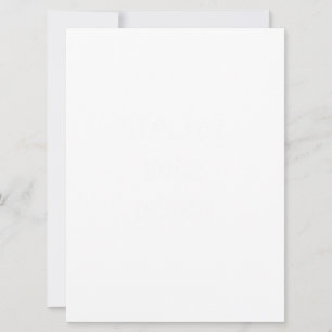 Create Your Own wedding custom  Card