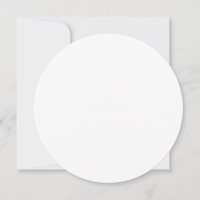 Create Your Own wedding custom  Thank You Card (Front)