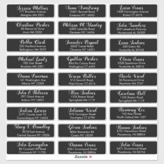 Create Your Own Wedding Guest Address 