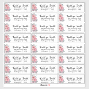 Create Your Own Wedding Guest Address Sticker