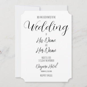 Create Your Own Wedding Invitation