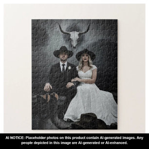 Create your own Wedding Keepsake Jigsaw Puzzle