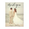 Create Your Own Wedding Photo Thank You Postcard
