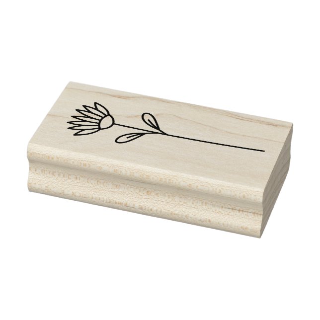 Create Your Own Whimsical Many Petaled Blossom Rubber Stamp (Stamp)