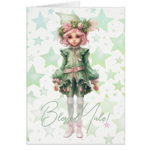 Create Your Own Whimsical Winter Elf Child