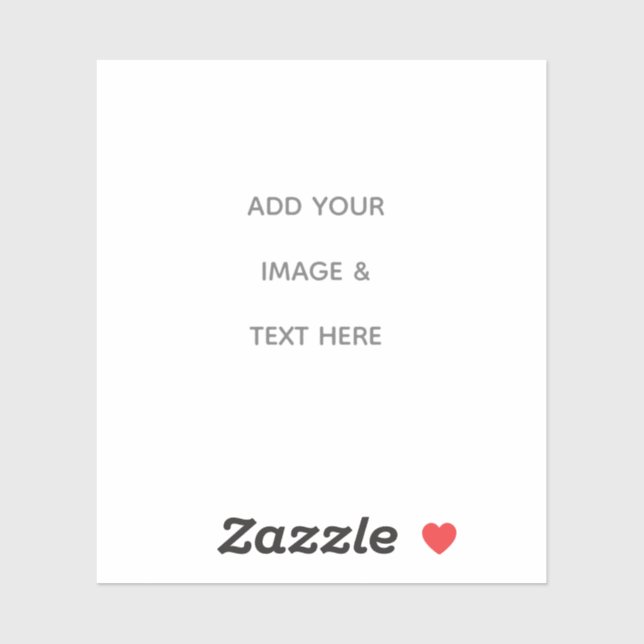 Create Your Own white  (Sheet)