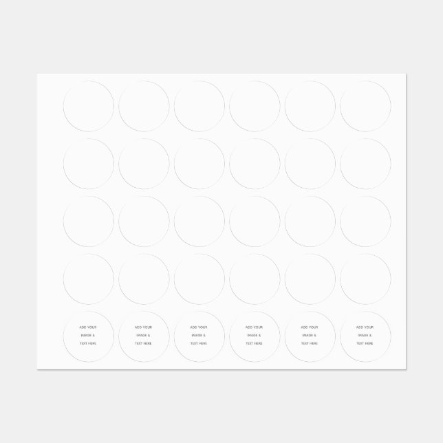 Create Your Own white  (Sheet)