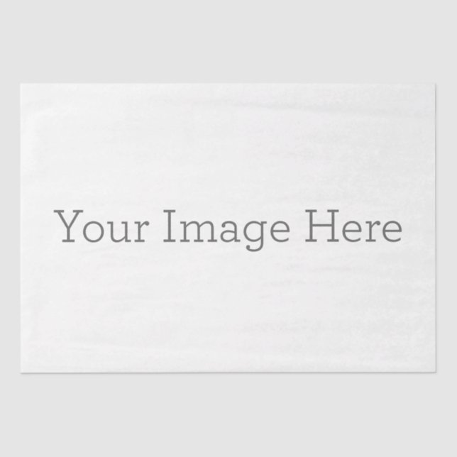 Custom Tissue Paper - 27 gsm (18lb), Size: 35.56 cm x 50.8 cm (14" x 20") (Front)