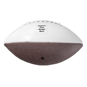 Create Your Own white American Football