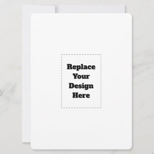 Create Your Own white  Announcement