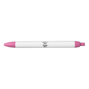 Create Your Own white Black Ink Pen