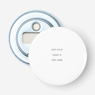 Create Your Own white Bottle Opener