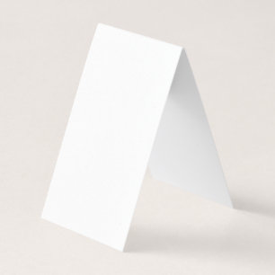 Create Your Own White Business Card