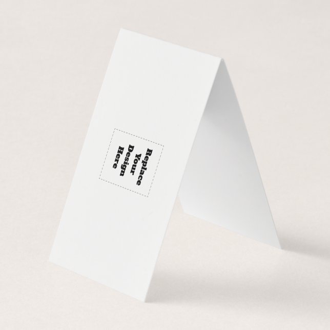 Create Your Own white  Business Card (Front)