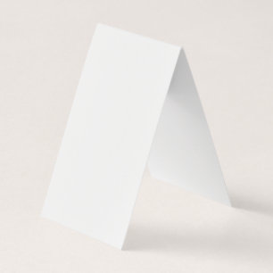 Create Your Own White Business Card