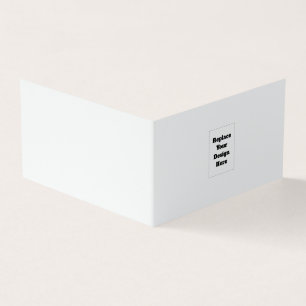 Create Your Own white Business Card