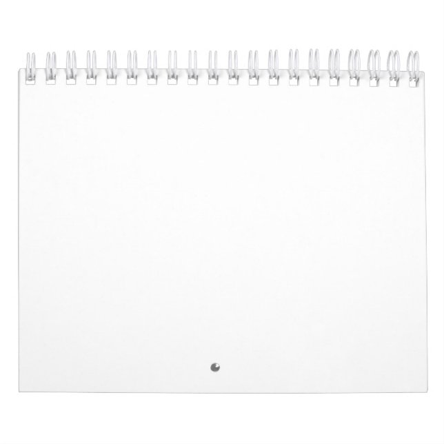 Create Your Own white  Calendar (Cover)