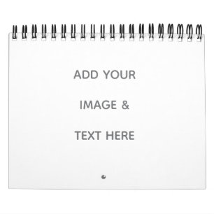 Create Your Own white Calendar