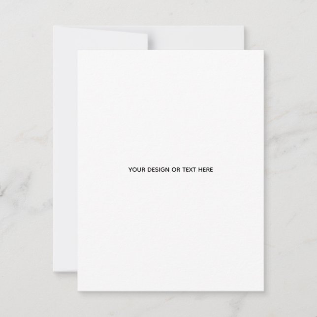 Create Your Own white  Card (Front)