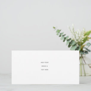 Create Your Own white  Card