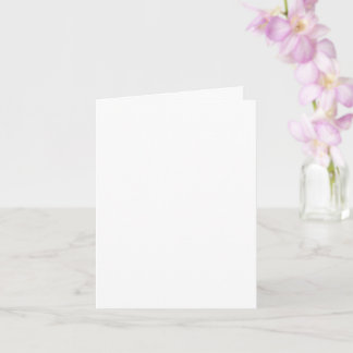 Create Your Own white Card