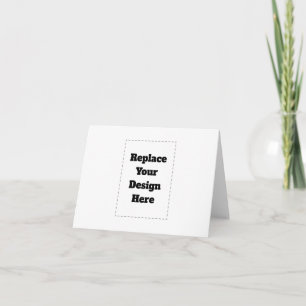 Create Your Own white  Card
