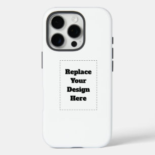 Create Your Own white iPhone 16 Pro Case