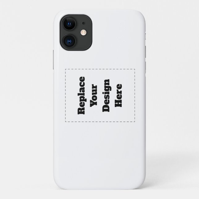 Create Your Own white  Case-Mate iPhone Case (Back)